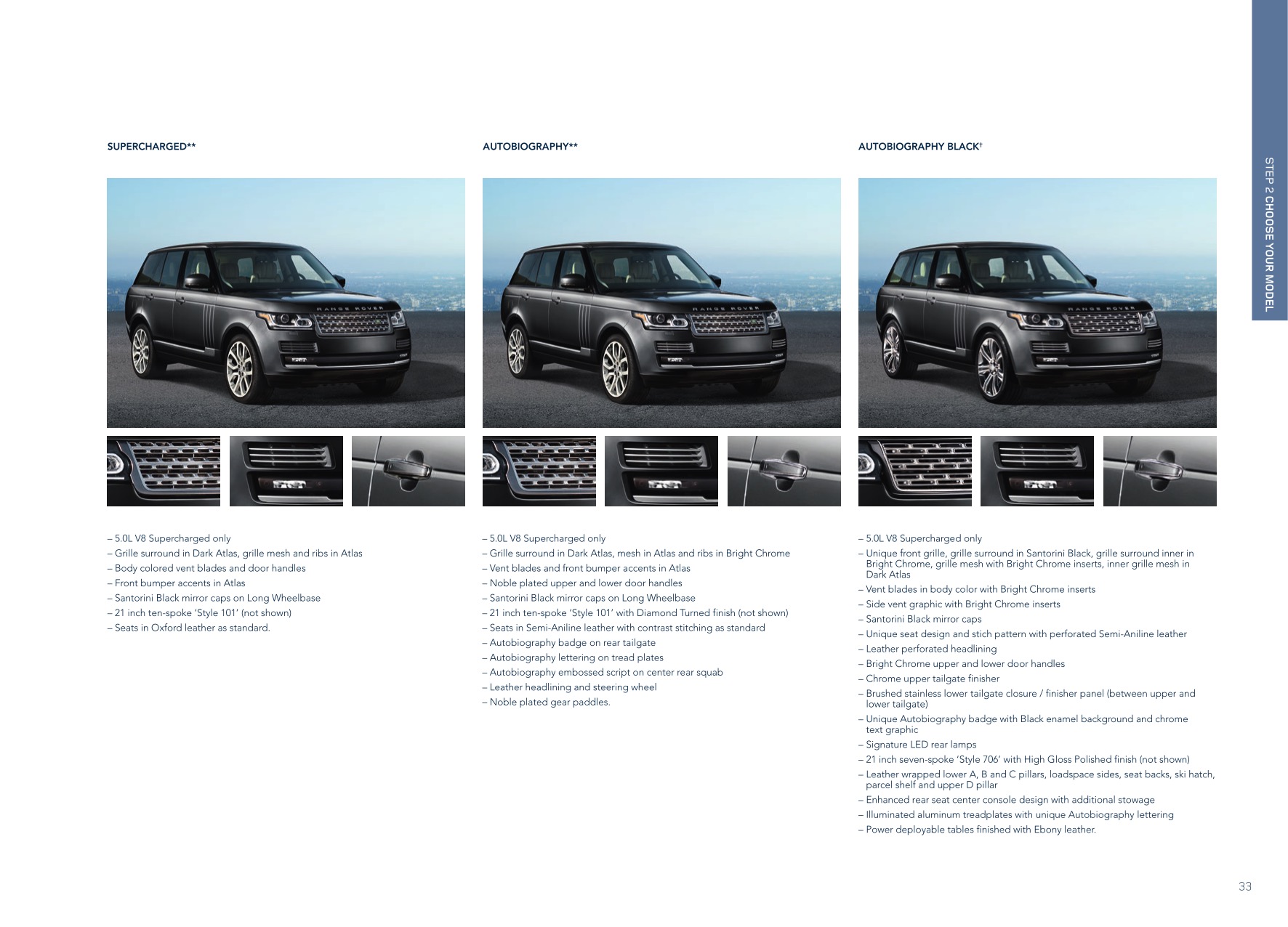 2015 Range Rover Brochure Page 49